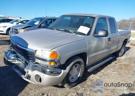 2004 GMC Sierra 1500 Sle из США, поврежденный, VIN 2GTEC19T241298173